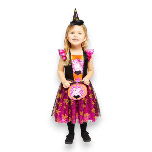 Picture of PEPPA PIG WEB WITCH DRESS 4 TO 6 YEARS